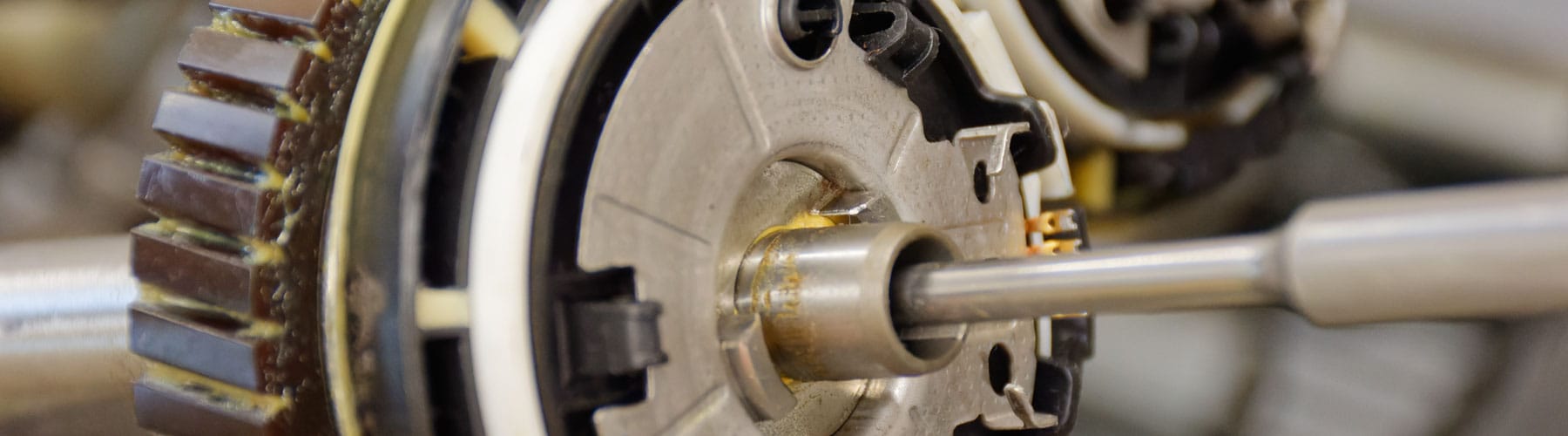 Detail der Servolenkung BMW Z4